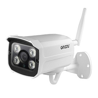 Камера видеонаблюдения GINZZU HWB-2032A (WiFi, 2.0Mp SC2145, 3.6mm, IR 40м, IP66, металл)