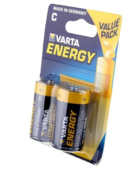 Батарейка Varta LR14 /4114 Alkaline /Energy C / блистер 2шт