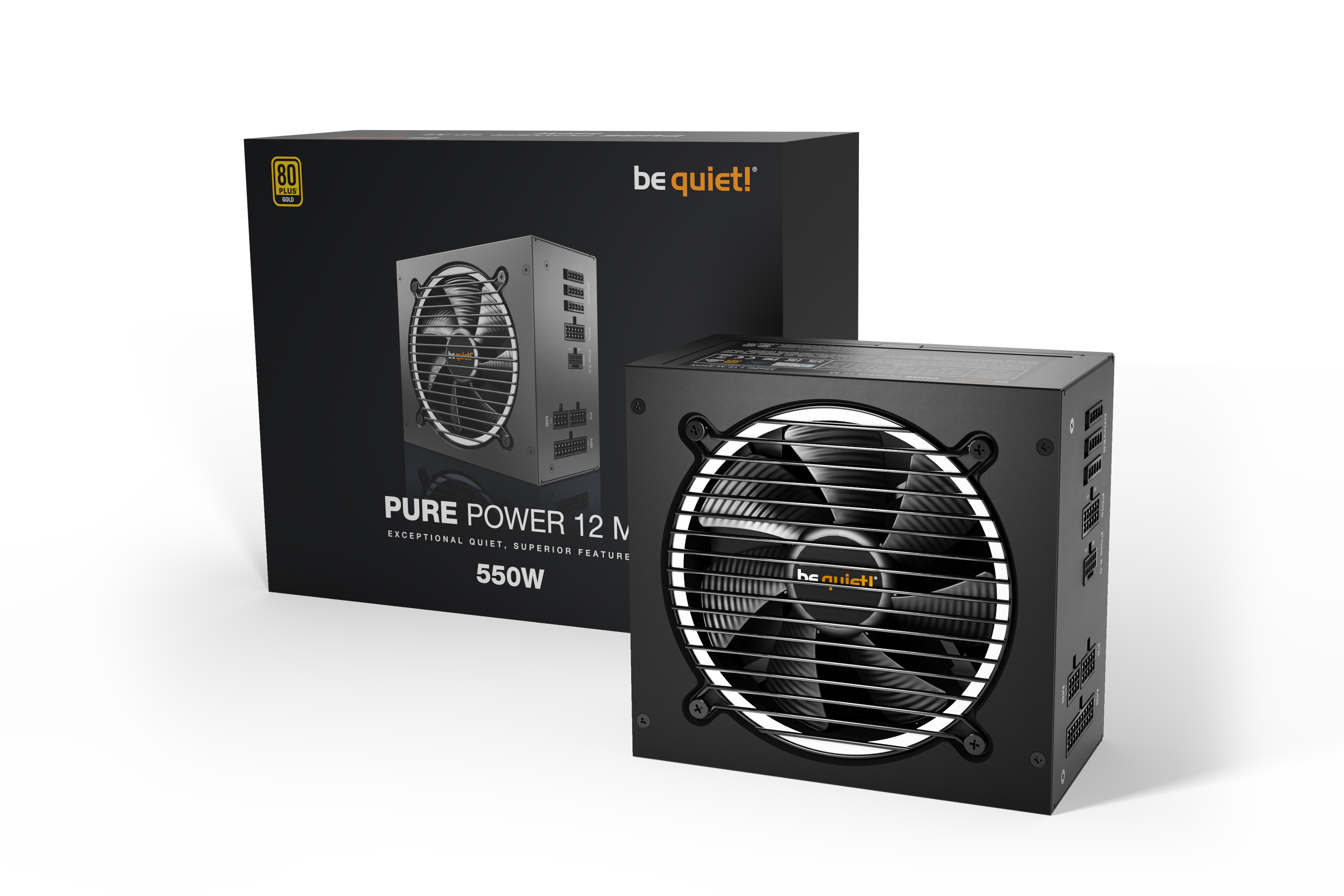   550W be quiet! PURE POWER 12 M (BN341)