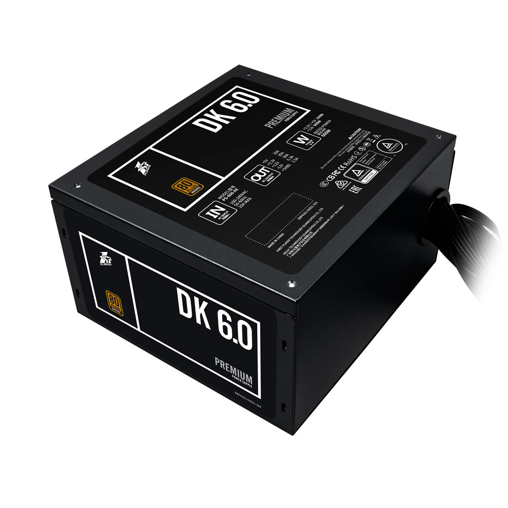 Блок питания 600W 1stPlayer DK Premium 6.0 (PS-600AX)