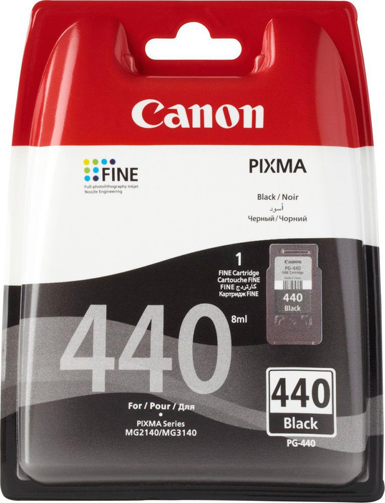 Картридж струйный Canon PG-440 5219В001АА (Черный (Black), 180 стр)
