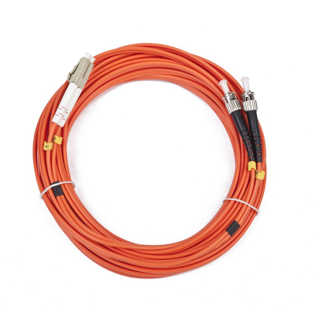 Оптический кабель Cablexpert CFO-LCST-OM2-10M Duplex multimode 10m