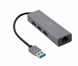 Разветвитель USB Cablexpert A-AMU3-LAN-01