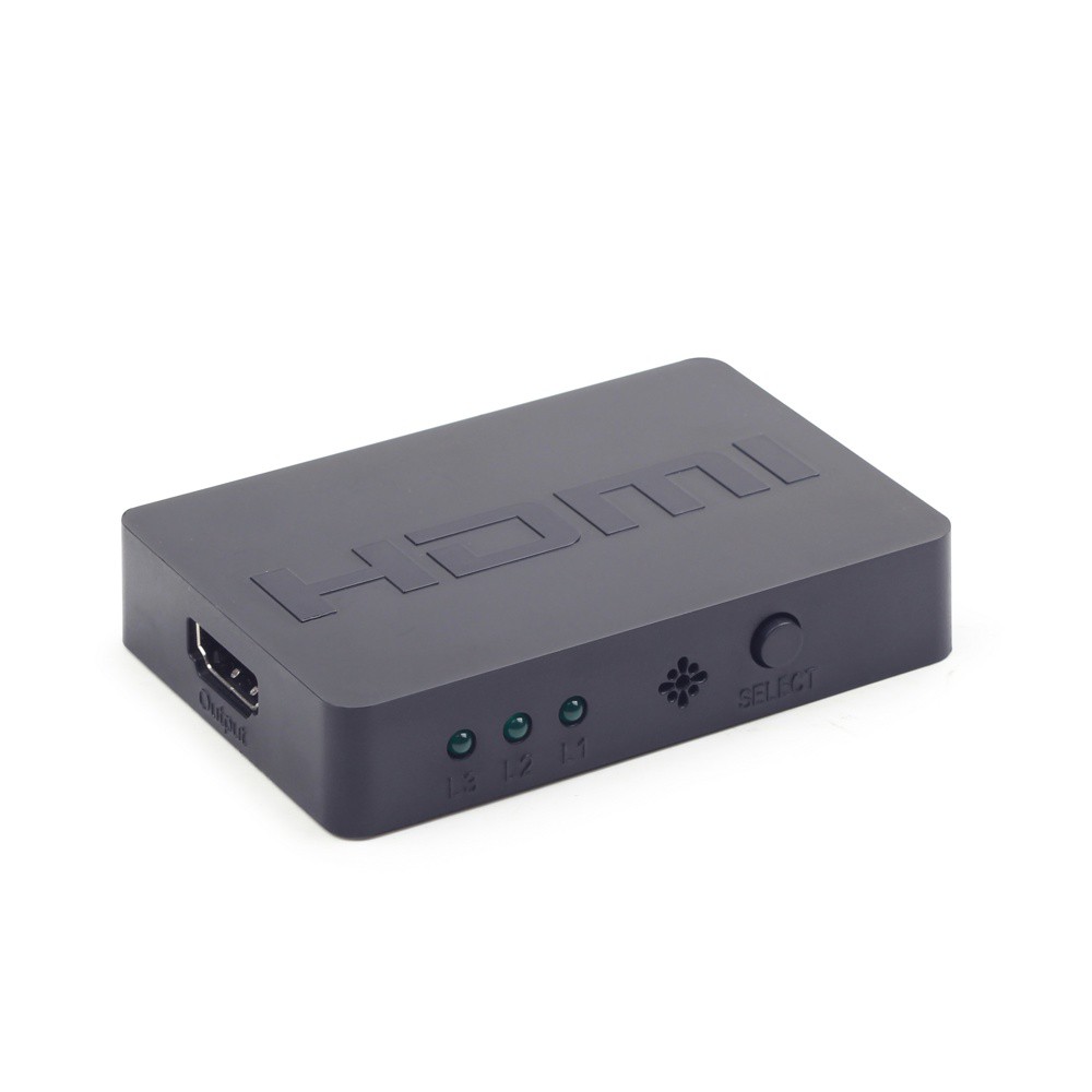Переключатель HDMI Gembird DSW-HDMI-34 3port, пульт ДУ