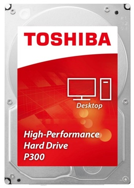 Жесткий диск 4Tb Toshiba P300 (HDWD240UZSVA) (SATA-6Gb/s, 5400rpm, 128Mb)