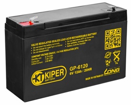 Аккумулятор для ИБП 12Ah Kiper GP-6120 F1
