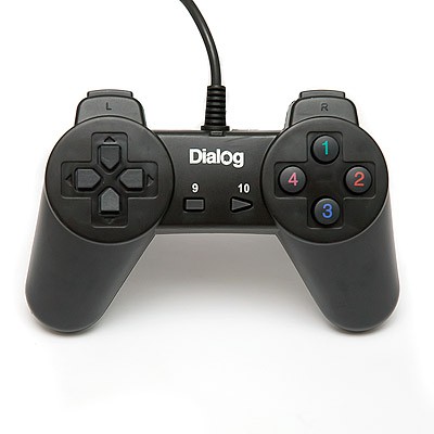 Геймпад Dialog GP-A01 (PC, 10 кнопок, проводной)
