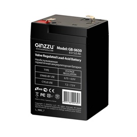 Аккумулятор для ИБП GINZZU GB-0650