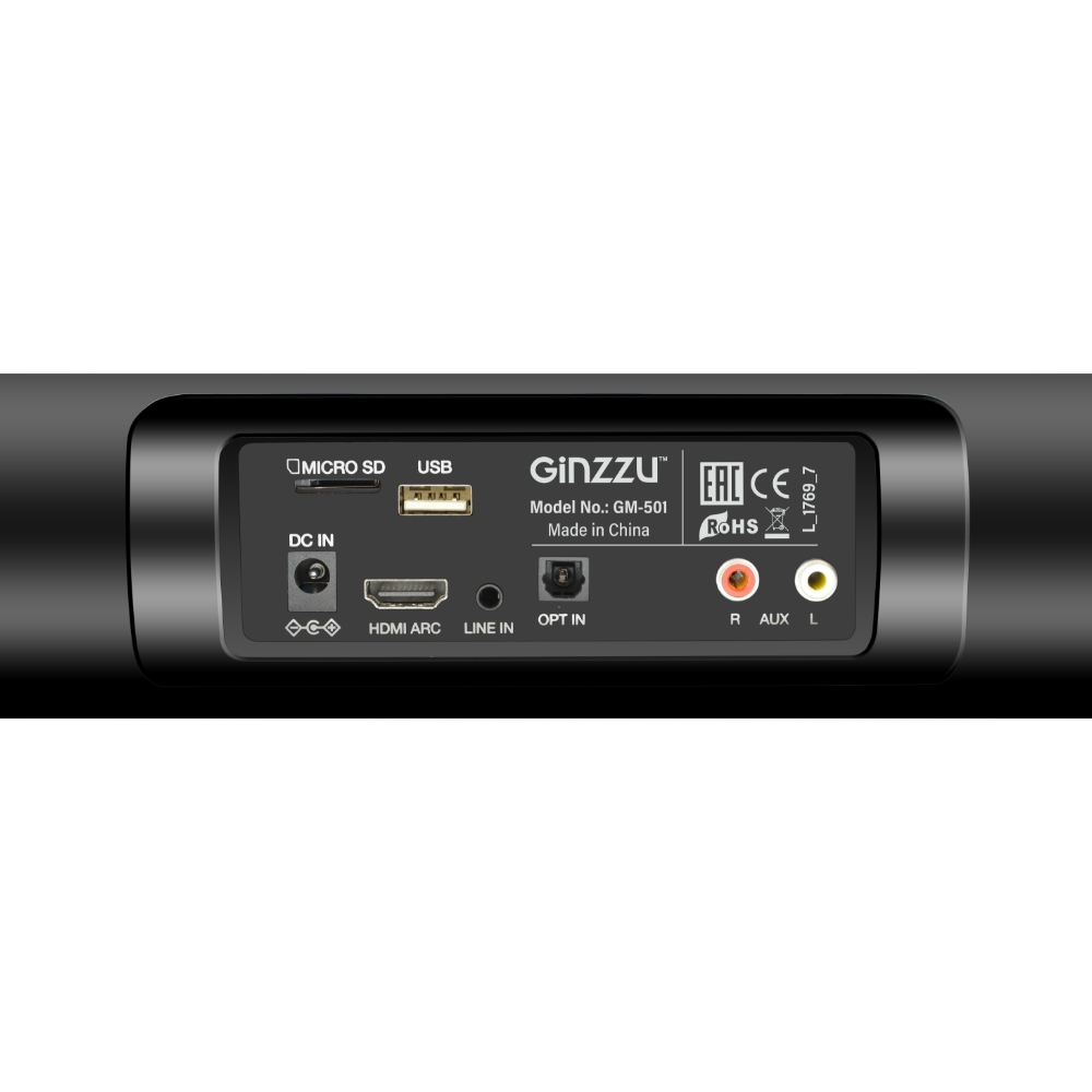  GINZZU GM-501 (2x10W/HDMI/RCA/Optical/USB/TF/ (2.0))