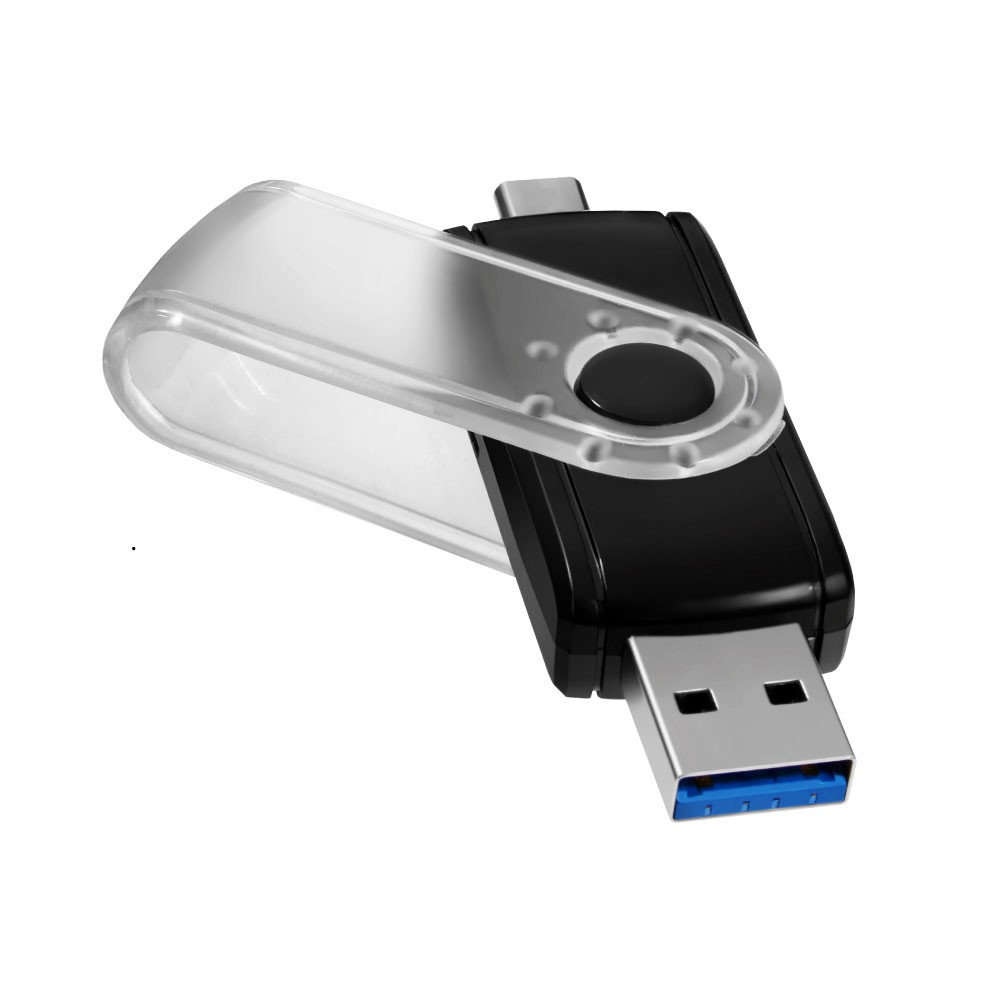 Картридер OTG GINZZU GR-588UB (USB3.0/OTG Type-C)