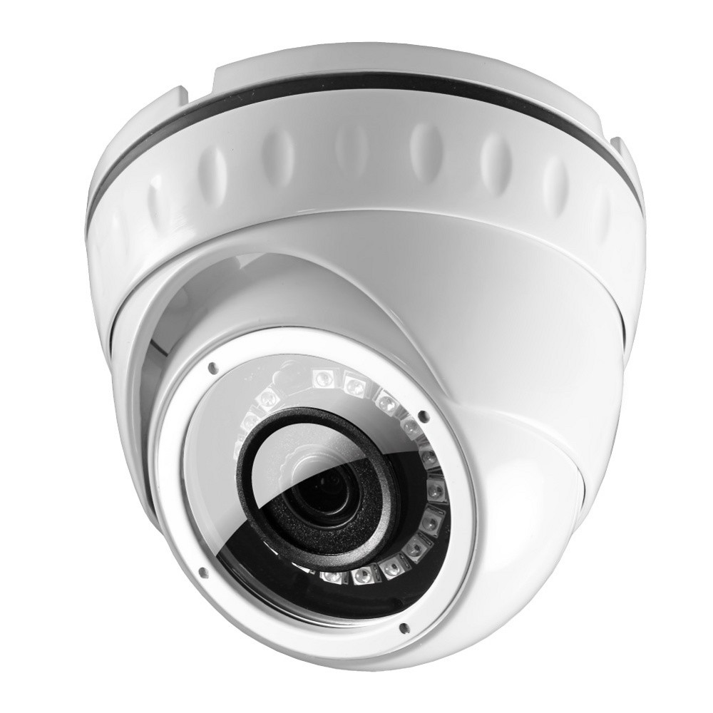 Камера видеонаблюдения GINZZU HID-2031S (IP 2.0Mp Sony 323, 3.6mm, купольная, IR 20м, IP66, металл)