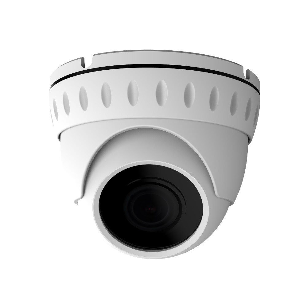 Камера видеонаблюдения GiNZZU HID-2032S (IP 2.0Mp Sony, 3.6mm, купольная, POE, IR 30м, IP66, металл)