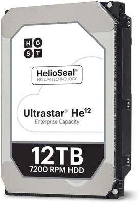 Жесткий диск 12Tb HGST Ultrastar He12 (HUH721212ALE604)