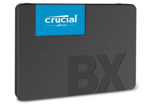 Жесткий диск SSD 120Gb Crucial BX500 (CT120BX500SSD1) (SATA-6Gb/s, 2.5", 540/500Mb/s)