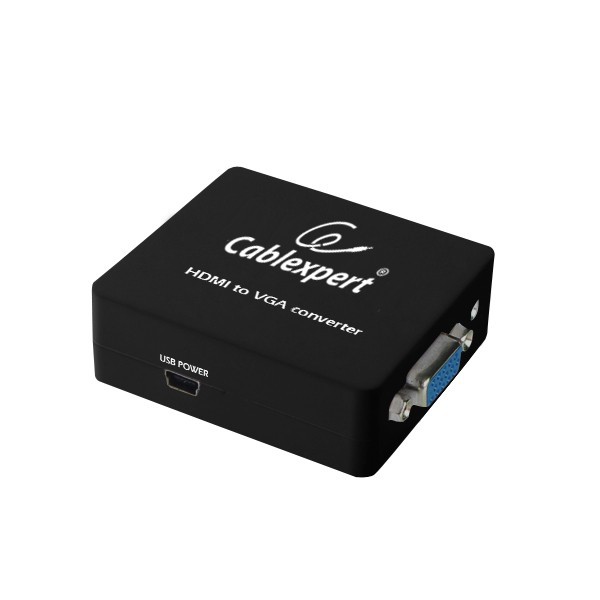Преобразователь сигнала Cablexpert DSC-HDMI-VGA-001 (HDMI -> VGA)