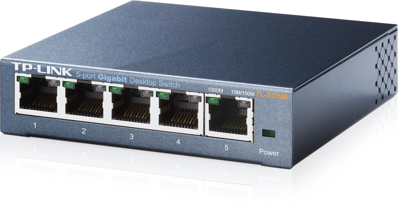 Коммутатор TP-Link TL-SG105 5port 10/100/1000Mbps