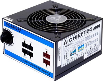   650W Chieftec A-80 CTG-650C (120, 24+8+4pin, 2x6/8pin, 4xMolex, 6xSata, 80+ Standard)