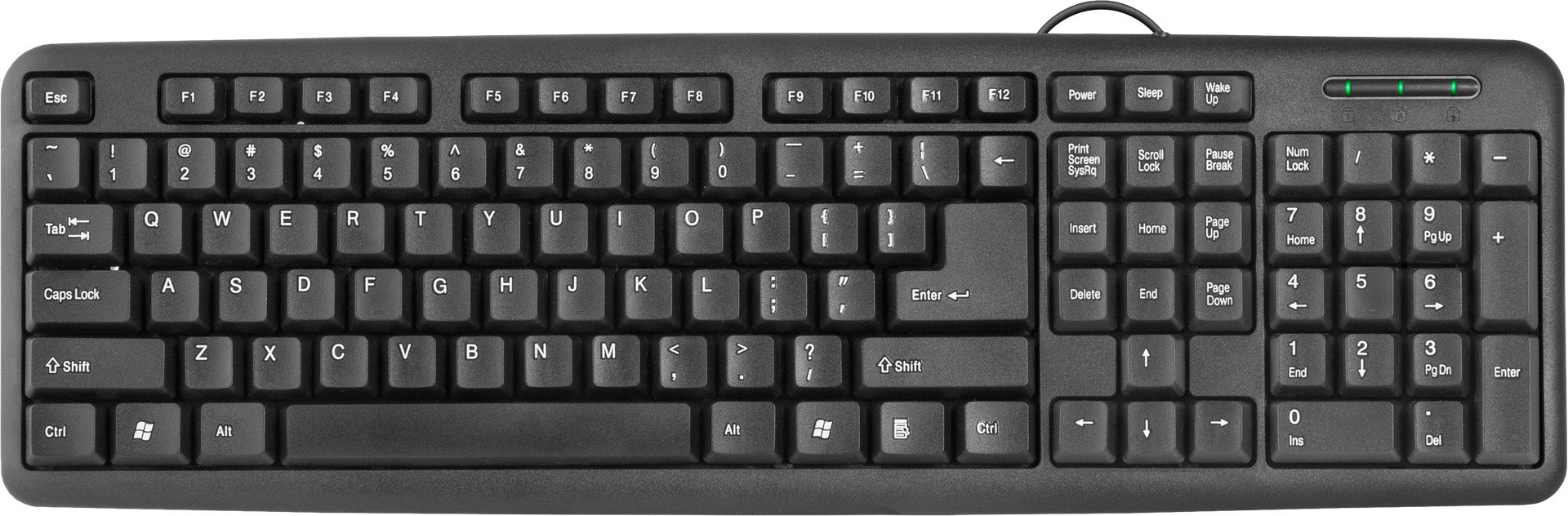 Клавиатура Defender HB-420 (45420) Black (USB)