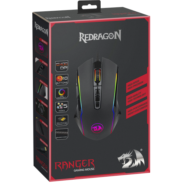 Мышь Redragon Ranger (77423) Black