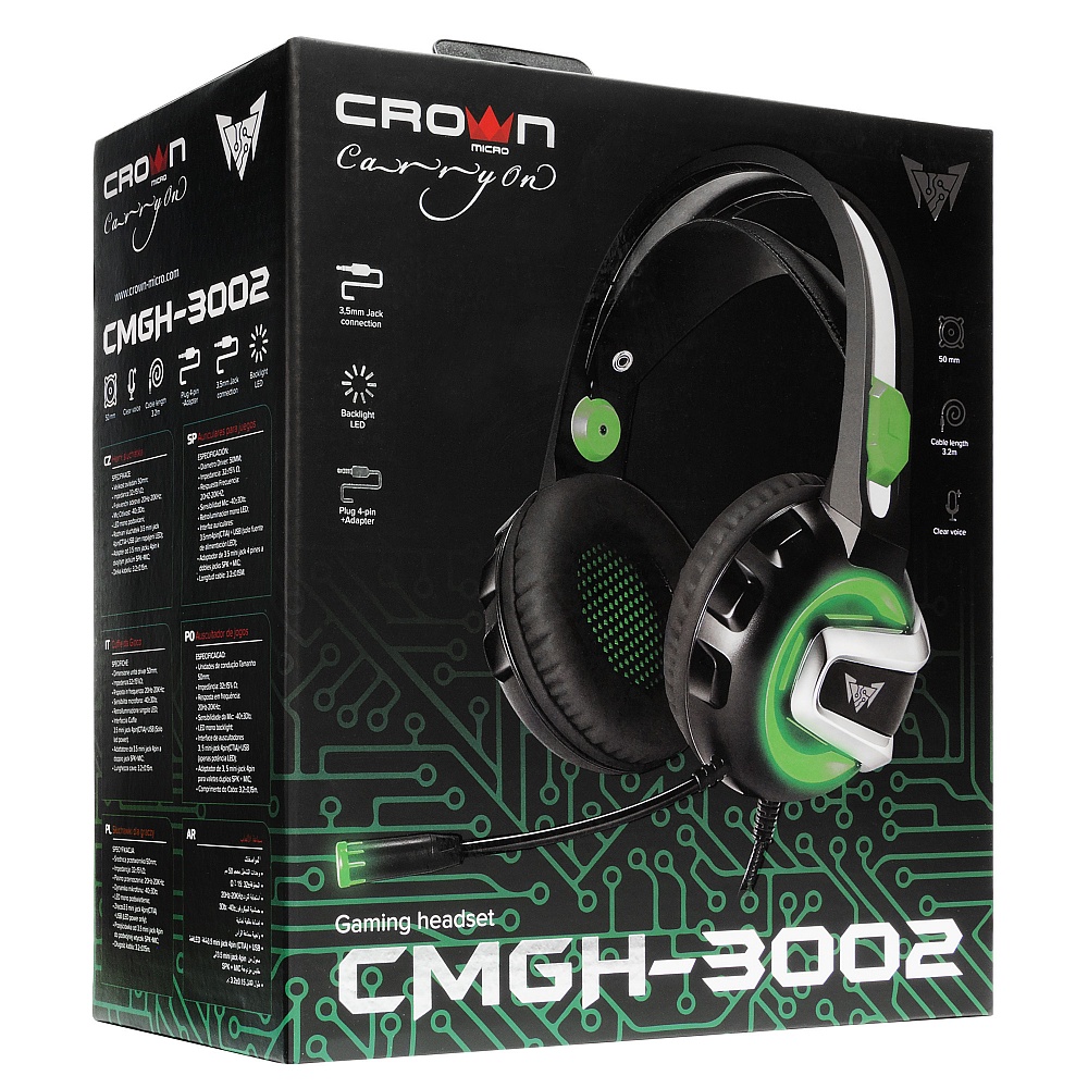 Crown CMGH-3002 Green