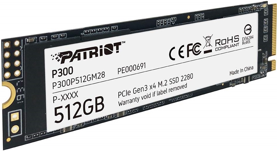 Жесткий диск SSD 512Gb Patriot P300 (P300P512GM28)