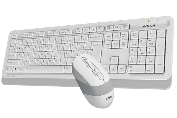 Клавиатура+ мышь A4Tech Fstyler FG1010 (White) USB Wireless Multimedia