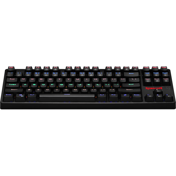 Клавиатура Redragon Daksa Black (78308) (Механическая (OUTEMU Blue), доп клавиши 12 (+FN), USB, RGB)