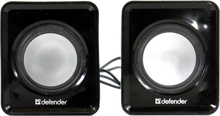 Колонки Defender SPK 22 Black (2.0, 2x2.5W, USB)