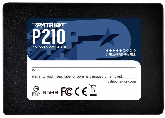 Жесткий диск SSD 2Tb Patriot P210 P210S2TB25