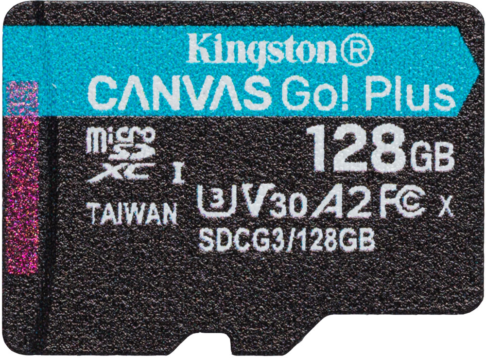 Карта памяти 128Gb Kingston Canvas Go! Plus SDCG3/128GBSP