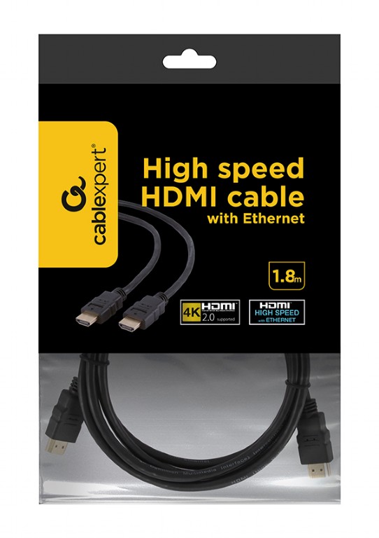  Cablexpert CC-HDMI4-6 v2.0 1.8m