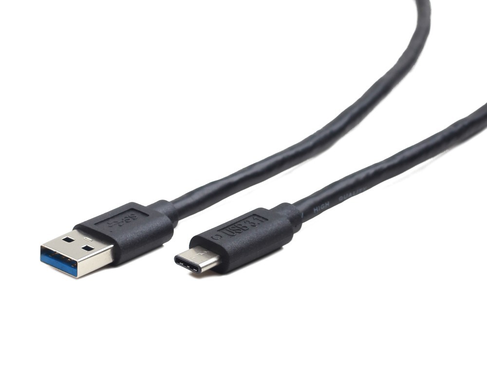  Cablexpert CCP-USB3-AMCM-6 Black (USB 3.0 -> USB Type-C) 1.8m