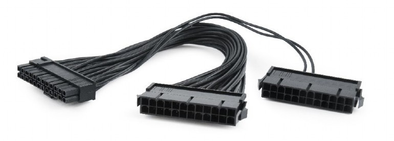  Cablexpert CC-PSU24-01 (24-pin  -> 2 24-pin ) 0.3m