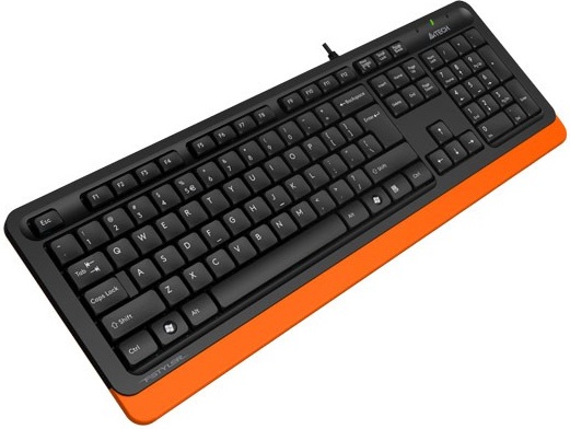 Клавиатура A4Tech Fstyler FK10 black/orange