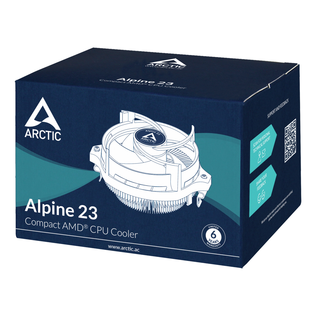  Arctic Cooling Alpine 23 (ACALP00035A)