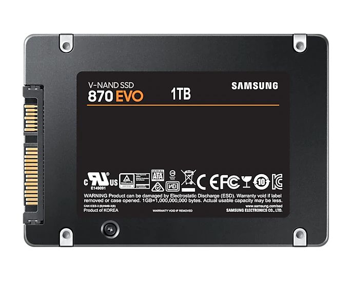   SSD 1Tb Samsung 870 EVO (MZ-77E1T0BW)