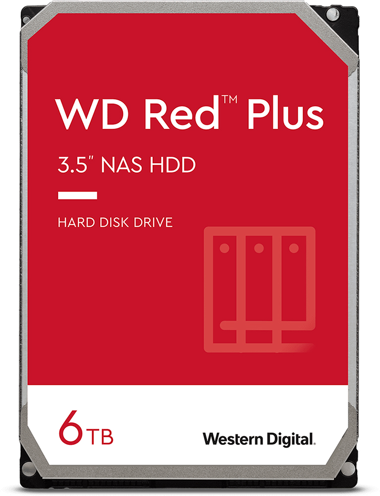   6Tb Western Digital Red Plus (WD60EFZX)