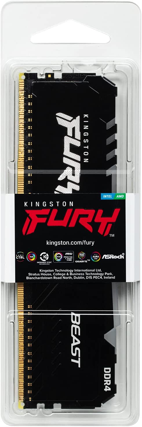   8Gb Kingston FURY Beast RGB (KF432C16BBA/8)