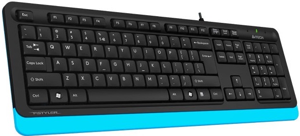 Клавиатура A4Tech Fstyler FK10 black-blue