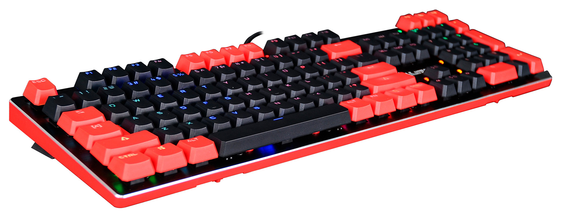 Клавиатура A4Tech Bloody B820N LIGHT STRIKE черный/красный