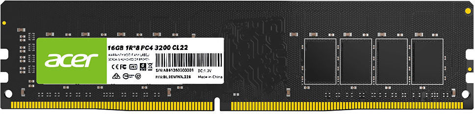 Модуль памяти 16Gb Acer BL.9BWWA.228