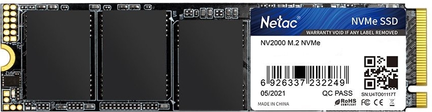 Жесткий диск SSD 1Tb Netac NV2000 (NT01NV2000-1T0-E4X)
