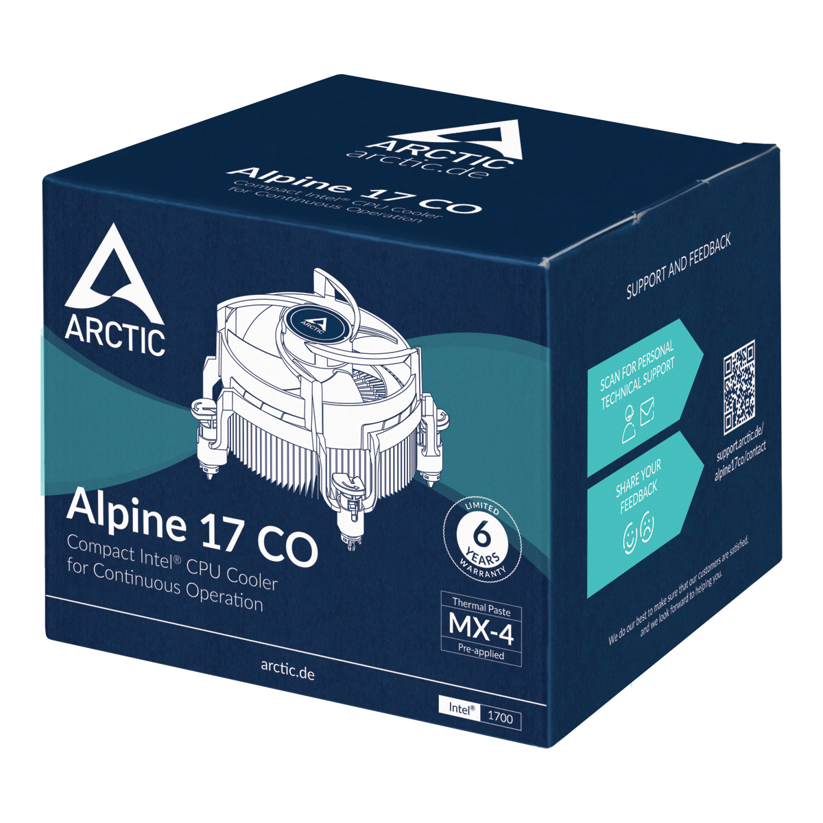  Arctic Cooling Alpine 17 CO (ACALP00041A)
