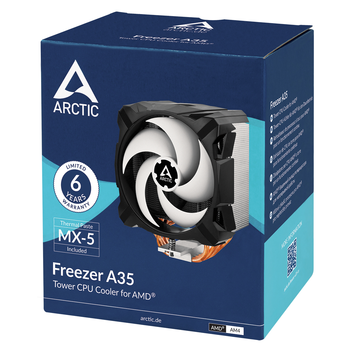 Вентилятор Arctic Cooling Freezer A35 (ACFRE00112A)