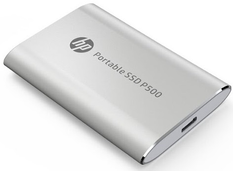 Внешний жесткий диск SSD 250Gb HP P500 silver (7PD51AA)