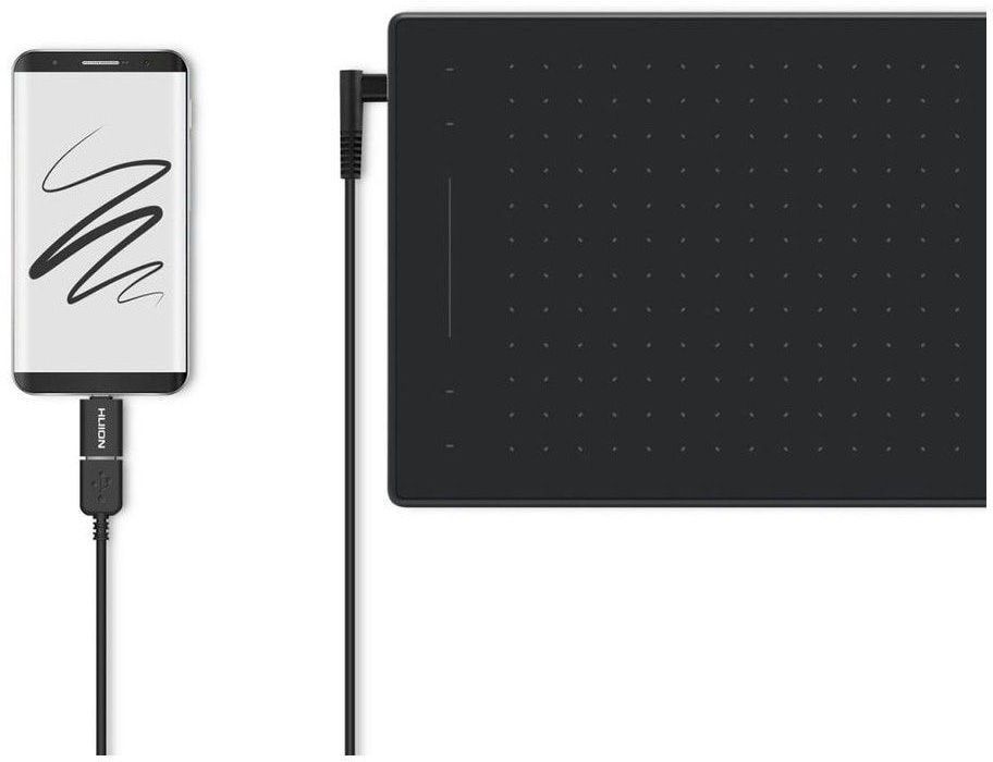 Графический планшет HUION Inspiroy RTM-500 (черный)