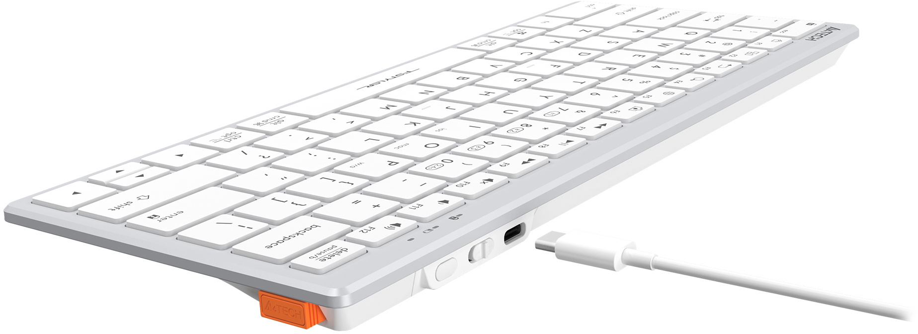 Клавиатура A4Tech Fstyler FBX51C (белая)