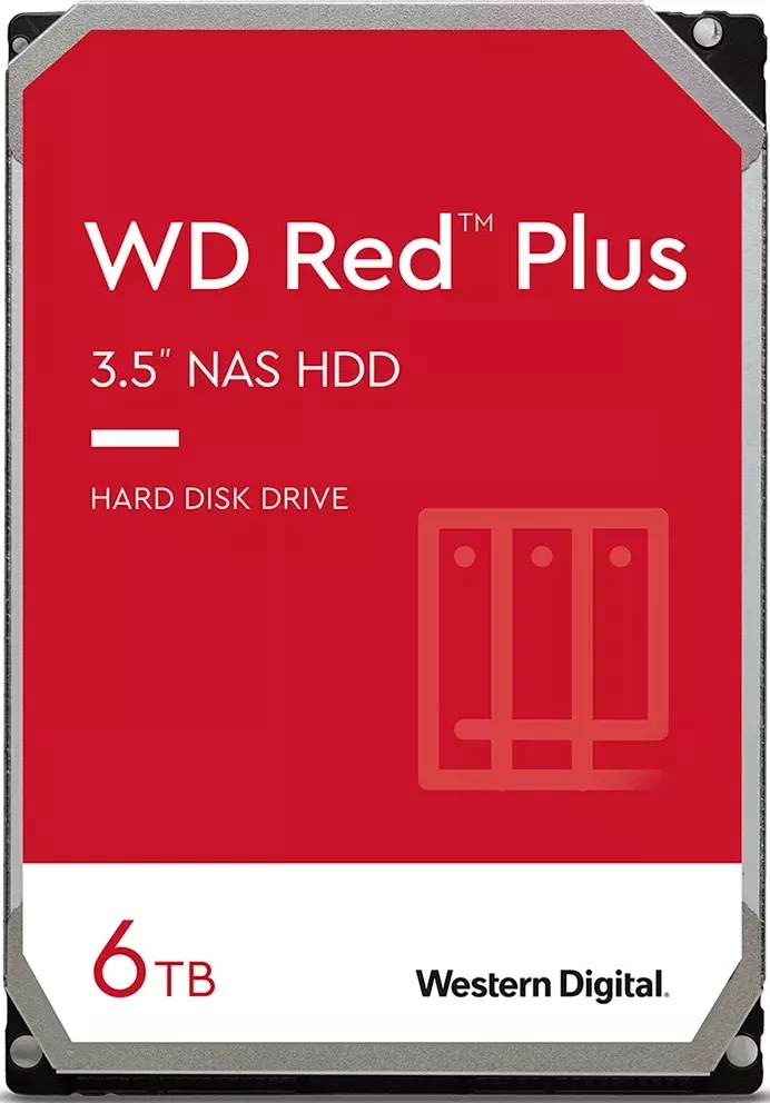   6Tb Western Digital Red Plus (WD60EFPX)