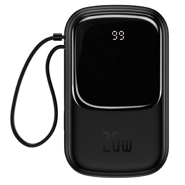 Портативное зарядное устройство Baseus Qpow Pro Digital Display Fast Charge 20W (черный) (PPQD020001)