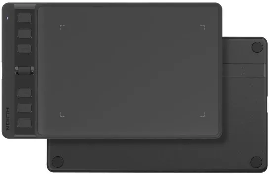 Графический планшет HUION Inspiroy 2S H641P (черный)